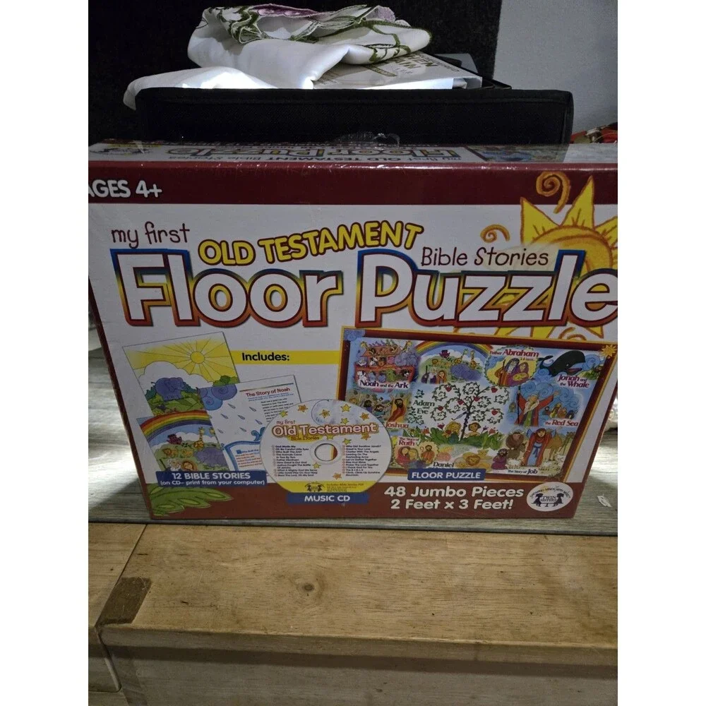 My First Old Testament Bible Stories FLOOR PUZZLE pieces Brand New Sealed